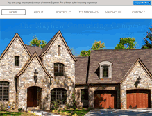 Tablet Screenshot of mayhewnc.com